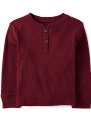 Baby And Toddler Boys Thermal Henley Top