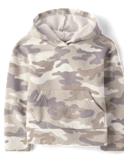 Baby And Toddler Camo Premium Fleece Hoodie