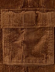 Baby And Toddler Corduroy Wide Leg Cargo Pants