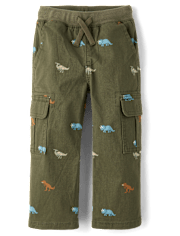 Baby And Toddler Dino Baggy Cargo Pants