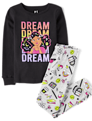 Girls Dream Snug Fit Cotton Pajamas