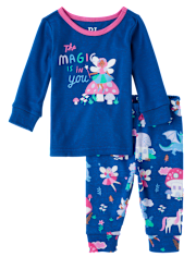 Baby And Toddler Girls Fairy Snug Fit Cotton Pajamas