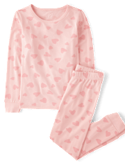 Girls Heart Pajamas
