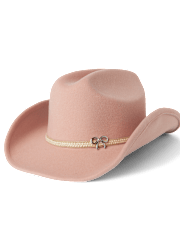 Girls Bow Cowgirl Hat