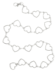 Girls Heart Chain Belt