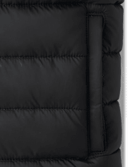 Boys Cozy Tech Microfleece Lined Puffer Jacket