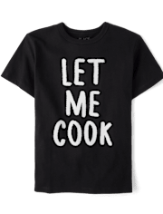 Boys Let Me Cook Graphic Tee
