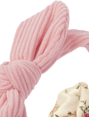Girls Floral Headband 2-Pack