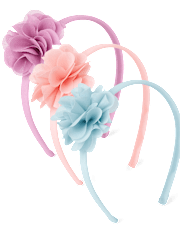 Girls Floral Headband 3-Pack