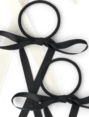 Girls Bow Scrunchie 6-Pack