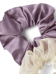 Girls Pearl Scrunchie 5-Pack