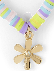 Girls Floral BFF Necklace 2-Pack