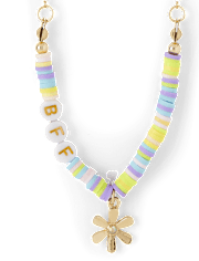 Girls Floral BFF Necklace 2-Pack