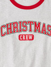 Adult Matching Family Christmas Crew Cotton And Flannel Pajamas