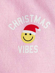 Girls Christmas Vibes Pajamas