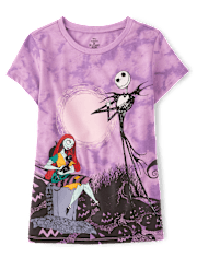 Girls Nightmare Before Christmas Graphic Tee