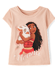 Toddler Girls Moana Hug Graphic Tee