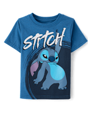 Toddler Boys Stitch Dance Graphic Tee