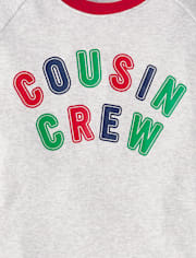 Kids Cousin Crew Snug Fit Cotton And Microfleece Pajamas
