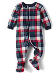 Baby And Toddler Cousin Crew Microfleece Footed One Piece Pajamas