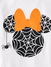Girls Halloween Minnie Mouse Graphic Tee