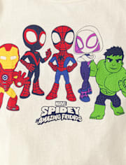 Toddler Boys Spidey And Friends™ Graphic Tee
