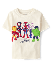 Toddler Boys Spidey And Friends™ Graphic Tee
