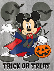 Toddler Boys Trick Or Treat Mickey Graphic Tee