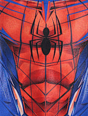 Toddler Boys Spiderman Costume Graphic Tee