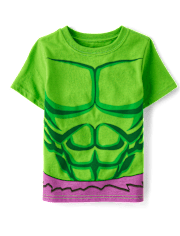 Toddler Boys Hulk Costume Graphic Tee