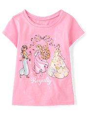 Toddler Girls Princess Royalty Graphic Tee
