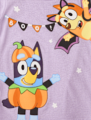 Toddler Girls Halloween Bluey Graphic Tee