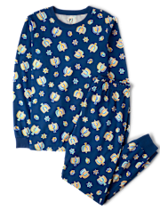 Adult Matching Family Glow Hanukkah Cotton Pajamas