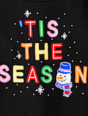 Baby And Toddler Matching Family Glow Tis The Season Snug Fit Cotton Pajamas