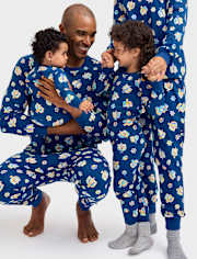 Pyjama une pièce en coton ajusté pour bébé et enfant en bas âge, motif Hanoukka