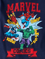 Boys Marvelâ¢ Avengers Snug Fit Cotton Pajamas