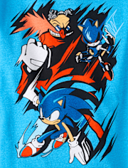 Boys Sonic The Hedgehogâ¢ Snug Fit Cotton Pajamas
