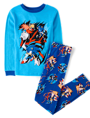 Boys Sonic The Hedgehogâ¢ Snug Fit Cotton Pajamas