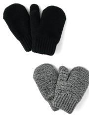 Toddler Mittens 2-Pack