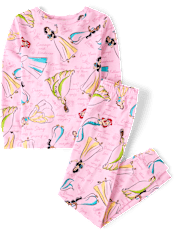 Girls Disney™ Princess Snug Fit Cotton Pajamas