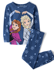 Girls Frozen™ Elsa Snug Fit Cotton Pajamas