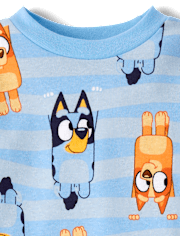 Baby And Toddler Boys Bluey™ Snug Fit Cotton Pajamas