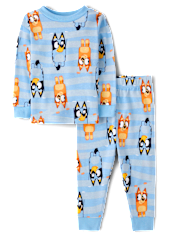 Baby And Toddler Boys Blueyâ¢ Snug Fit Cotton Pajamas