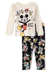 Baby And Toddler Boys Mickey Mouse™ Snug Fit Cotton Pajamas
