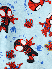 Baby And Toddler Boys Spidey Snug Fit Cotton Pajamas