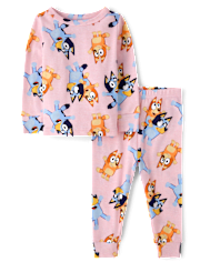 Baby And Toddler Girls Blueyâ¢ Snug Fit CottonPajamas
