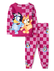 Baby And Toddler Girls Blueyâ¢ Snug Fit Cotton Pajamas