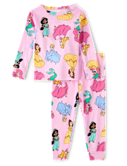 Baby And Toddler Girls Disney™ Princess Snug Fit Cotton Pajamas