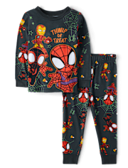 Baby And Toddler Spideyâ¢ Halloween Snug Fit Cotton Pajamas