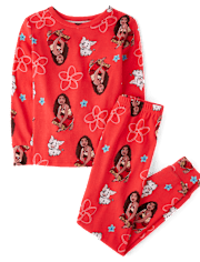 Girls Moanaâ¢ Snug Fit Cotton Pajamas